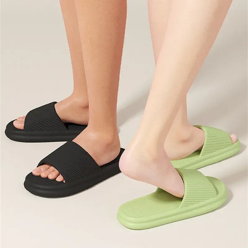 Big Size 48 49 Home Slippers Men Flip Flops Women Soft Slides Fashion Thick Sole EVA Comfort Indoor Beach Sandals Non-Slip Shoes