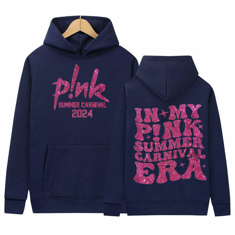 P!nk-Hoodie Tour de grandes dimensões para homens e mulheres, cantora rosa, roupas de carnaval de verão, moletom com capuz vintage Y2k, alta qualidade, 2021