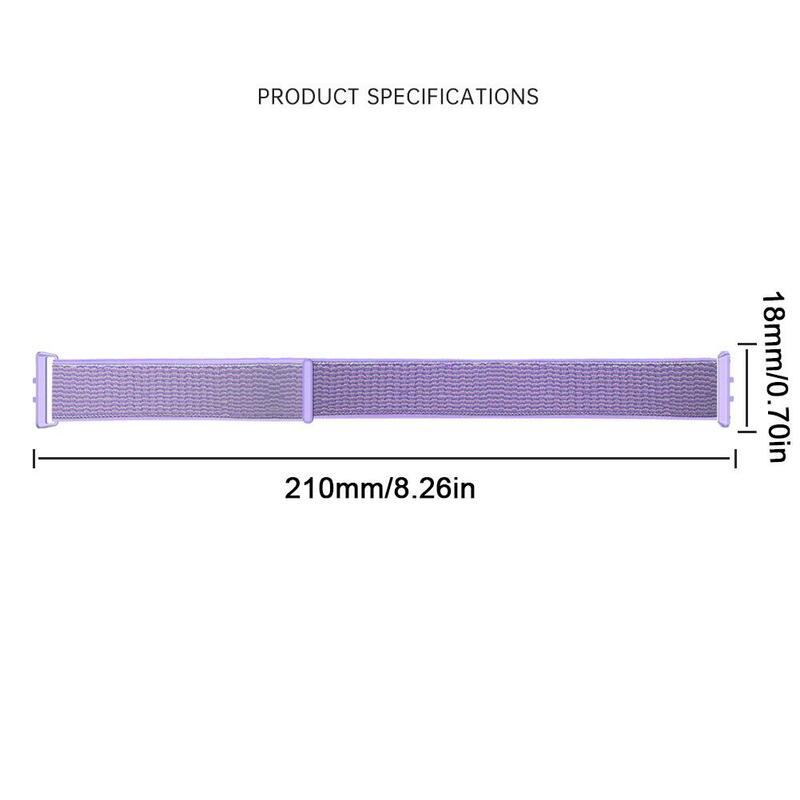 1pc Nylon Loop Strap For Samsung Galaxy Fit 3 Watch Band Bracelet For Galaxy Fit 3 Smart Wristband Replacement Correa Accessorie