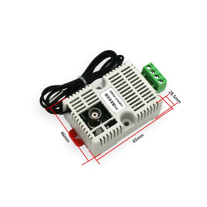 PH value temperature transmitter sensor module voltage 4-20mA RS485 output