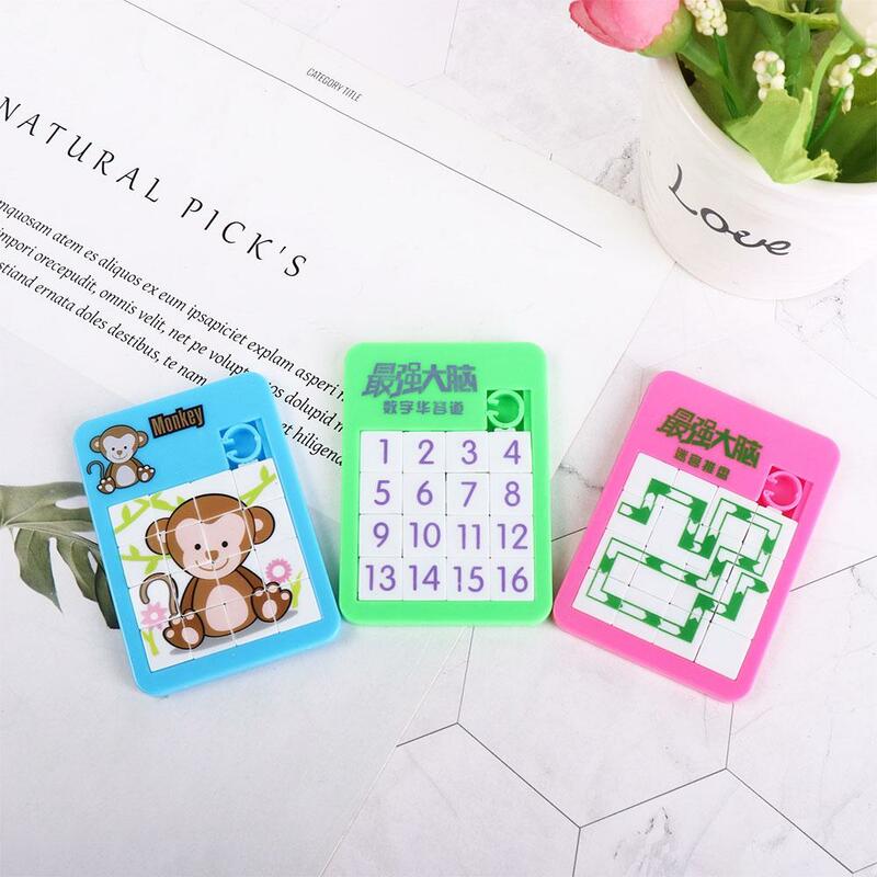 Puzzle Slide Puzzles For Kids Kindergarten Gift Puzzle Game Number Puzzle Toy Early Education Jigsaw Puzzle Moving Sliding Toy