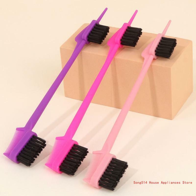Rat-Tail Double Sided Pintail Brush Styling Brushes Comb For Hair 95AC