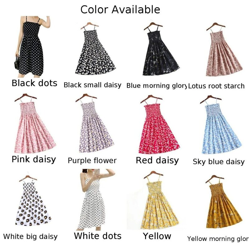 Comfy Fashion Outdoor Vacation Dress Skirts Print Sling Suspenders Womens Casual Chiffon Female Floral Skirt French