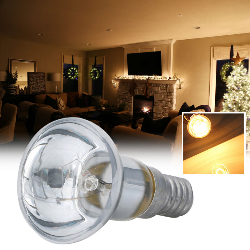 Edison lâmpada 30w e14 r39 refletor luz do ponto lâmpada de lava incandescente filamento lâmpada do vintage casa suprimentos