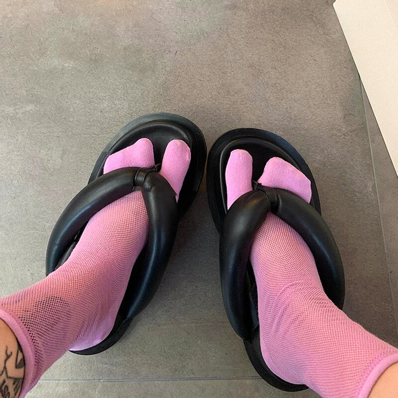Женские удобные хлопковые носки с двумя носками, ультратонкие сетчатые носки карамельных цветов с разрезом на носках, летние дышащие японские носки в стиле Харадзюку, Tabi Sox