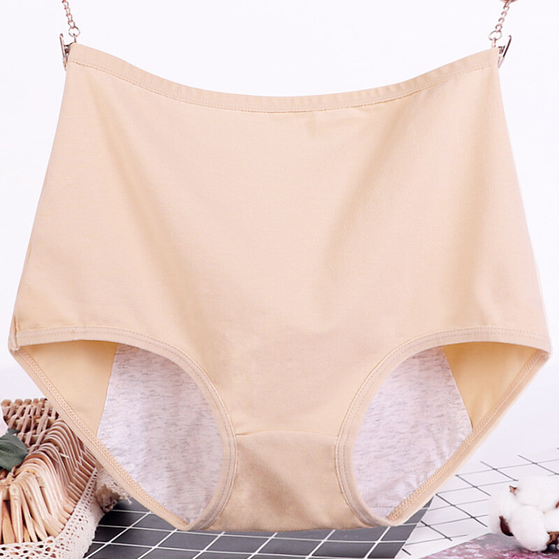 6XL Leak-Proof Menstrual Briefs For Women Cotton Panties Lingerie Physiological Underpants Period Underwear Female Intimates