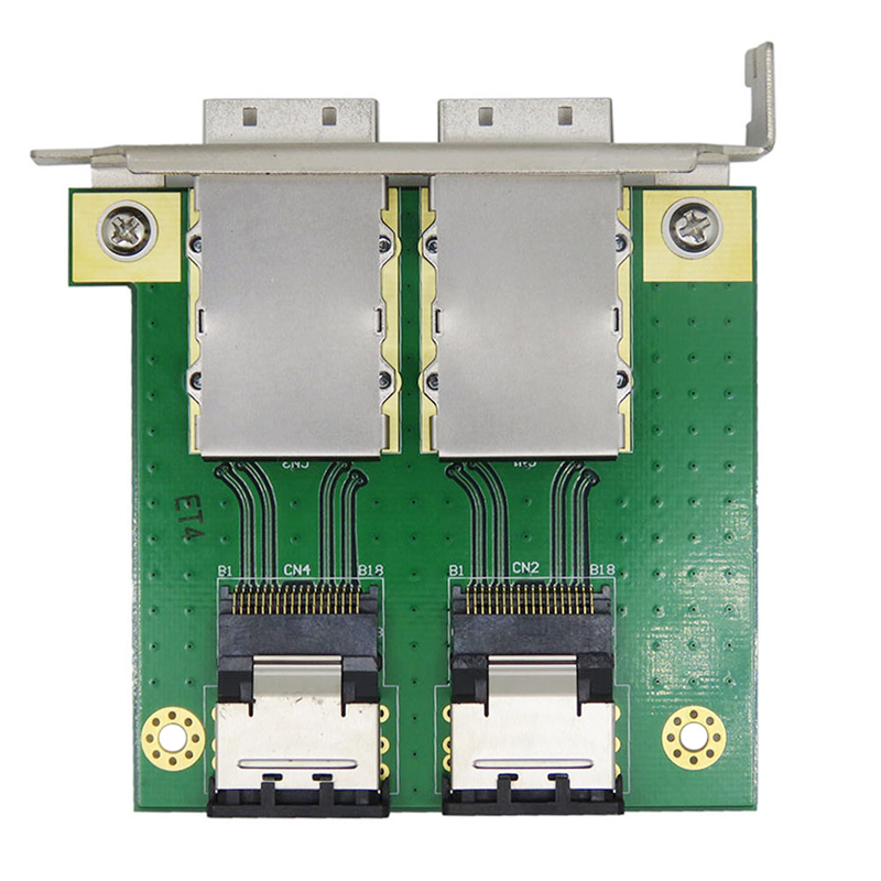 Podwójne porty SFF-8087 wewnętrzny Mini SAS, aby zewnętrzny HD SFF-8088 kartę adaptera Sas26P PCI SAS