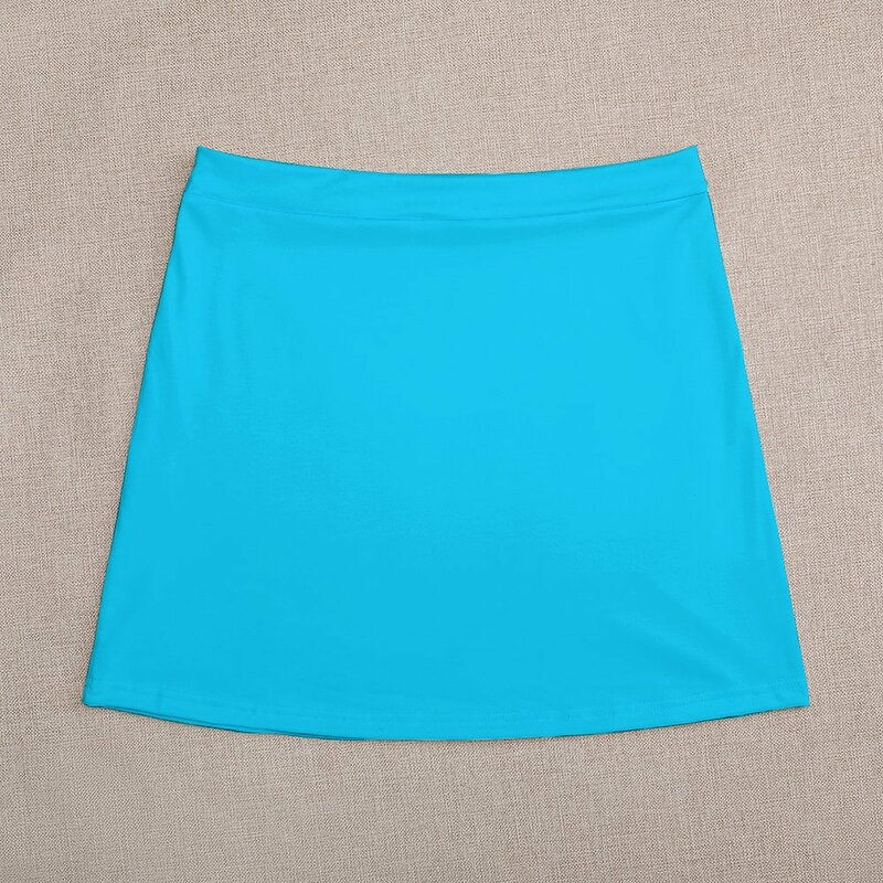Process Blue Solid Color Decor Mini Skirt korean style women clothing Skort for women skirts summer 2023 woman