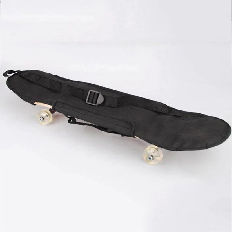 휴대용 블랙 스케이트보드 운반 가방 커버, 편리한 롱보드 운반 보관 핸드백, 새로운 스타일, 600D, 1 개