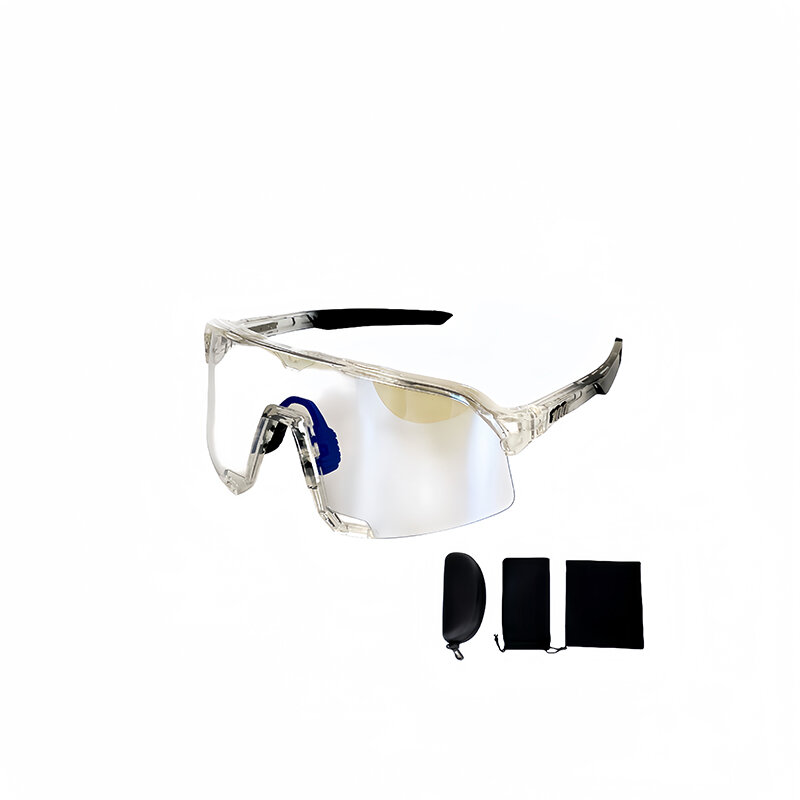 نظارات واقية خارجية شفافة من أشعة تحت بالهواء الطلق ، نظارات ماراثون للدراجات ، نظارات رياضية لتغيير لون الحرف الفائقة ، S3