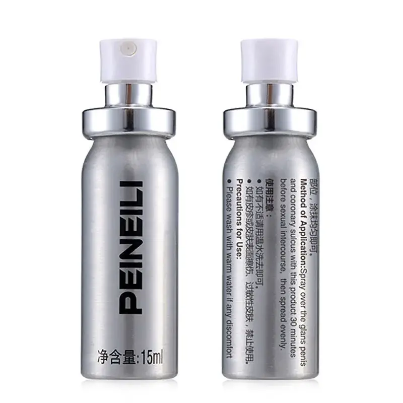 PEINEILI-Spray retardante para hombres, productos sexuales para prevenir la eyaculación precoz, aumento de la Libido, erección mejorada, 15ml
