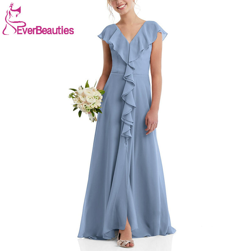 Вечернее платье для девочек, Свадебные Платья для подружек невесты, 2022 атласные платья для девочек с изображением первого священного цветка на свадьбу