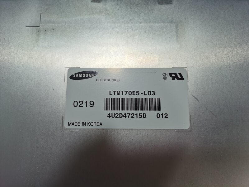 หน้าจออุตสาหกรรมขนาด17นิ้วของแท้ LTM170E5-L03มีในสต็อก LTM170E8-L01 LTM170EP01 LTM170E8-L02