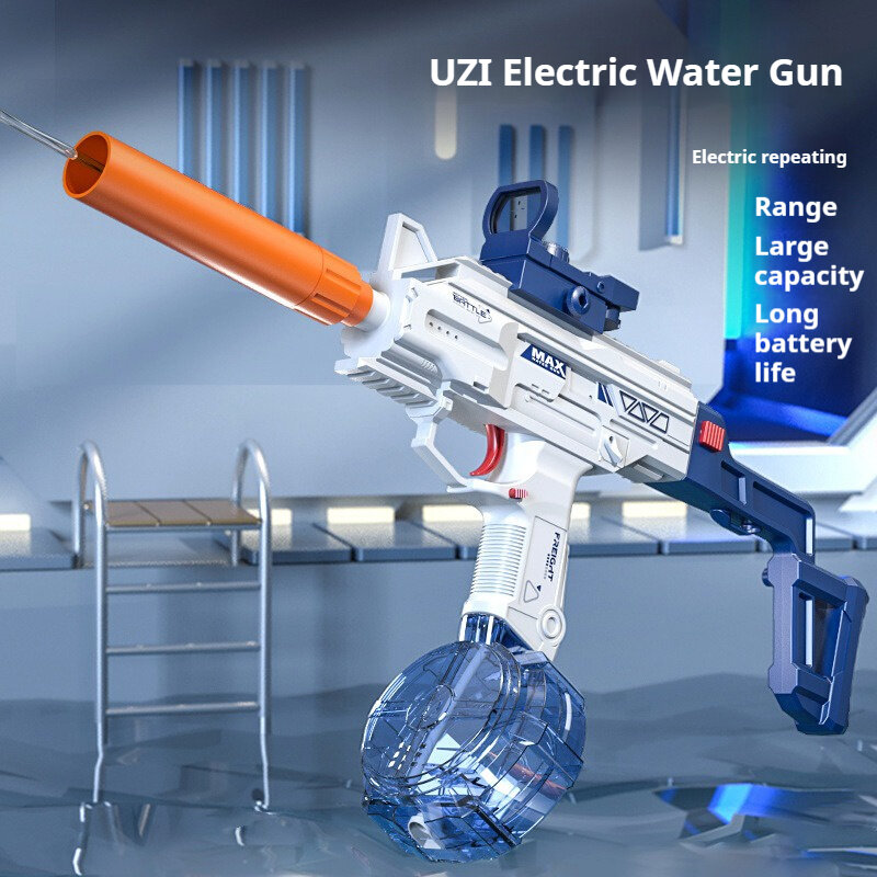 Electric Water Gun Pistol Shooting Toy Full Automatic Summer Beach Outdoor Fun Game Weapons for Children Boys Girl Adults Gift