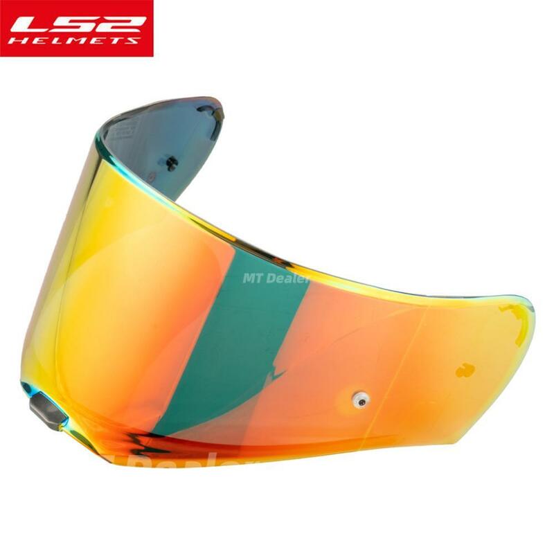 LS2-FF390 Breaker Full Face Helmet Lens, viseira extra com filme anti-nevoeiro, buracos apenas para capacetes de motocicleta