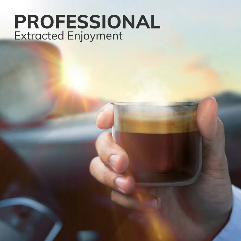Tragbare kaffee maschine miui kleine espresso maschine dc12v reise kaffee maschine für auto im freien camping backpacker leicht