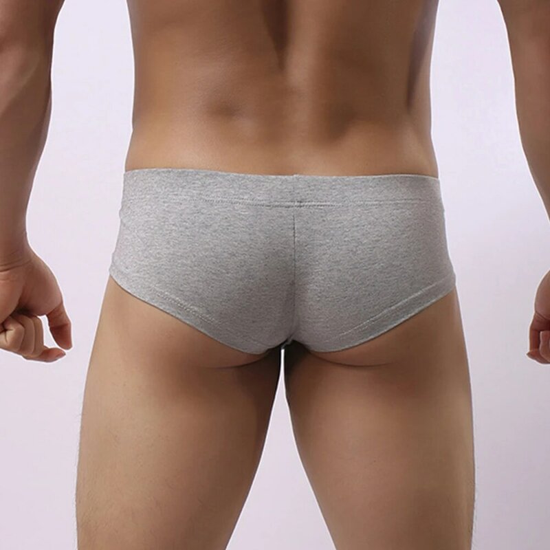 Male Underwear  Briefs for Men  Breathable Cotton Panties  Low rise Design  Red/White/Grey/Colorful blue/Khaki/Black