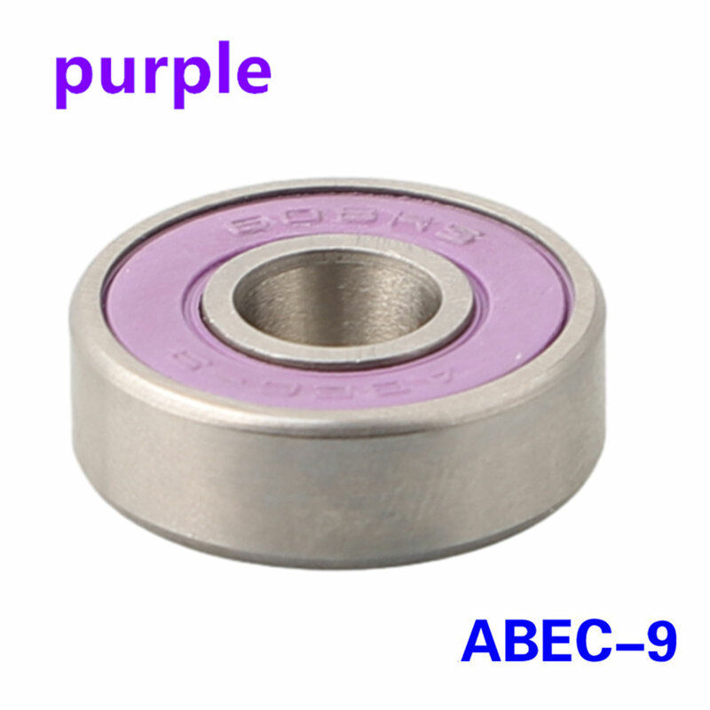 8x22x7mm łożysko do deskorolki skuter kulowy uszczelniony deskorolka deskorolka stalowa ABEC-7 / ABEC-9 608 antykorozyjne części ostrza praktyczne