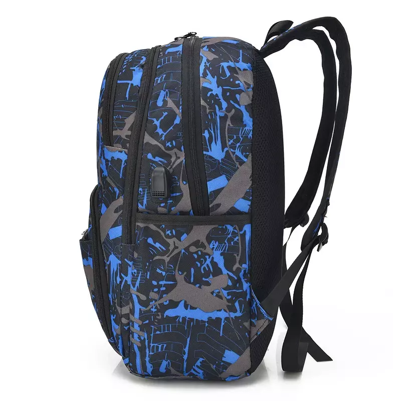 3pcs/set Male backpacks high school bags for women 2023 boys one shoulder big student travel bag men school backpack sac mochila