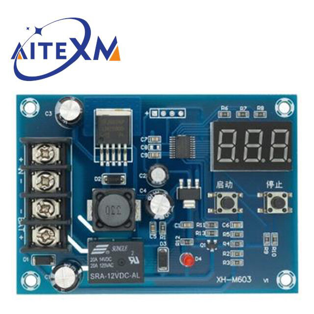 1Pcs XH-M603 Opladen Controle Module 12-24V Opslag Lithium Batterij Oplader Schakelaar Bescherming Boord