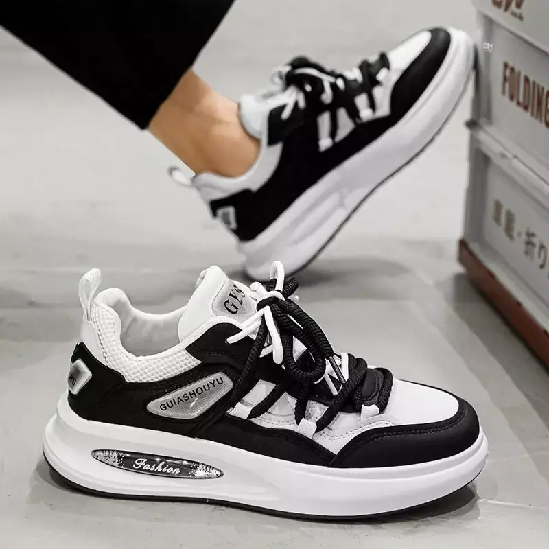 Men's Shoes Summer Breathable 2024 New Spring and Autumn Tenis Trendy Shoes Men's Casual Running