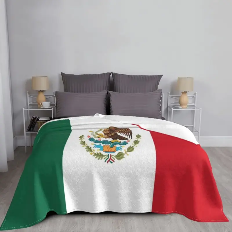 Bandera Mexicana! -Meksykańska flaga! Koc śliczne ozdobne koce