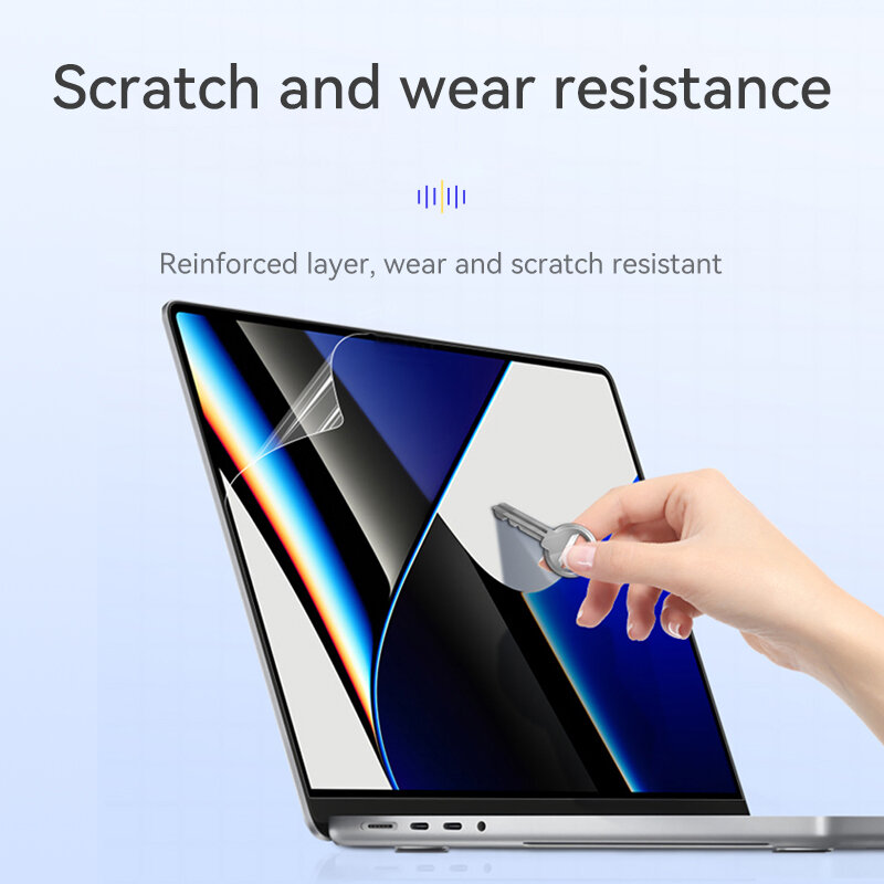 ฟิล์มป้องกันแสงสีฟ้าสำหรับ MacBook Air 13 M2 A2681ฟิล์มป้องกันแบบนิ่มสำหรับ2022 MacBook 13.6นิ้ว HD Matte