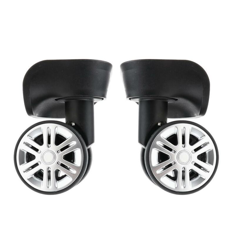1 Pair Swivel Suitcase Baggage Casters Replacement Wheels for Have Ability in DIY