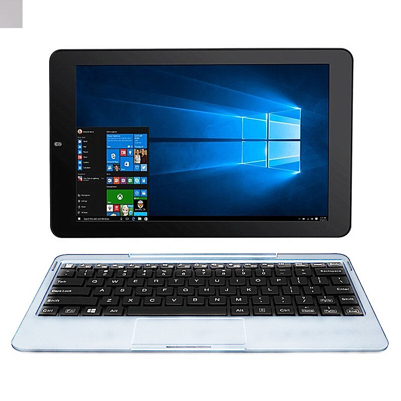 Мини-ноутбук S10 2-в-1, 10 дюймов, Windows 10 Home, 4 ядра, 2 + 32 ГБ, 1280 x ips