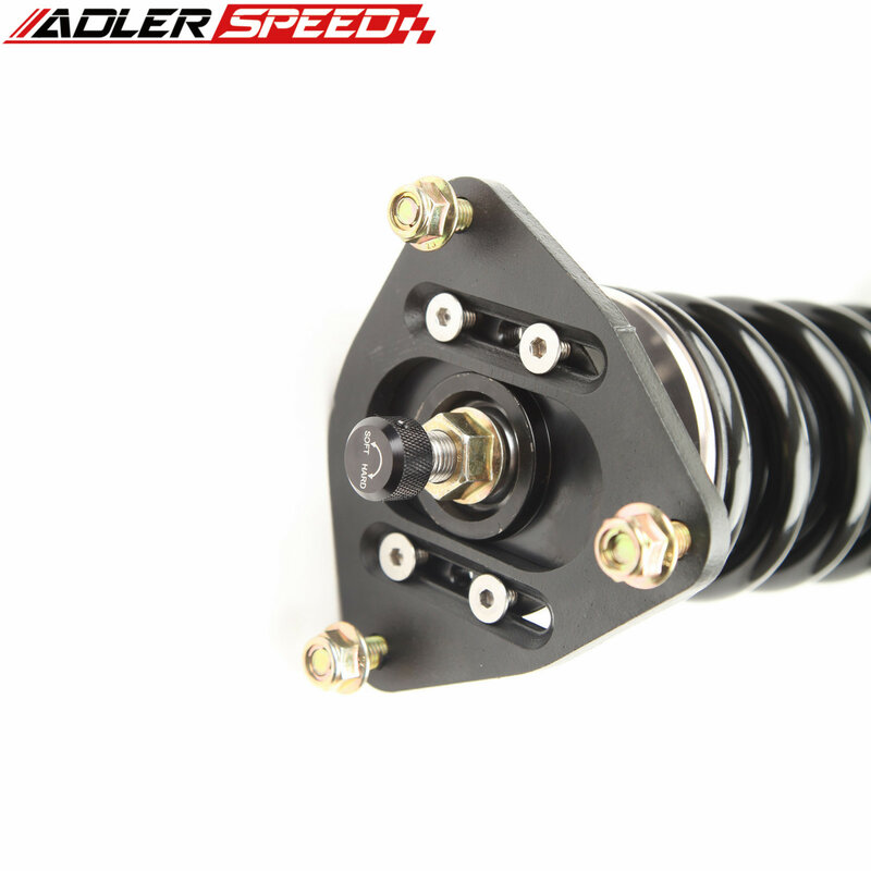 ADLERSPEED 32 Way Adjustable Mono Tube Coilovers Suspension Kit For 2013-18 Ford Focus ST