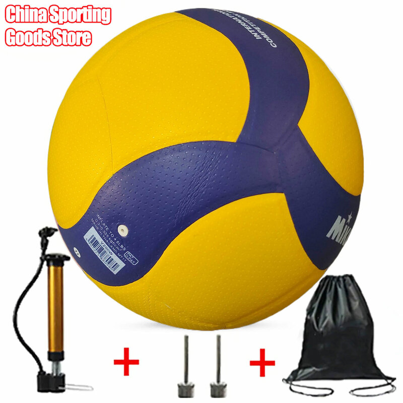 Pelota de voleibol de competición profesional, modelo 200, bomba opcional, aguja, bolsa de red, regalo de Navidad, nuevo modelo