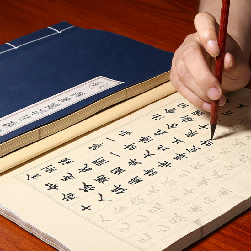 Kuas Pena Copybook Karakter Cina Kaligrafi Buku Lembut Latihan Libros Livros Livres Kitaplar Seni
