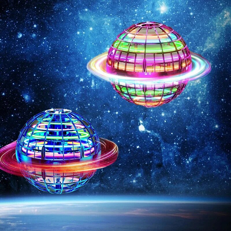 Indukcyjna obrotowa piłka latająca z lampką LED Boomerang Ball interaktywna gra w halę i na zewnątrz