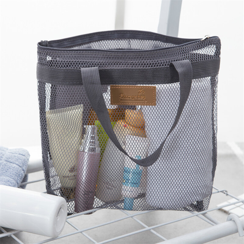 Kosmetyczki podróżne torebka do mycia na zewnątrz torba o dużej pojemności do pływania z separacją na mokro siatkowa torba do przechowywania torby Fitness sportowy