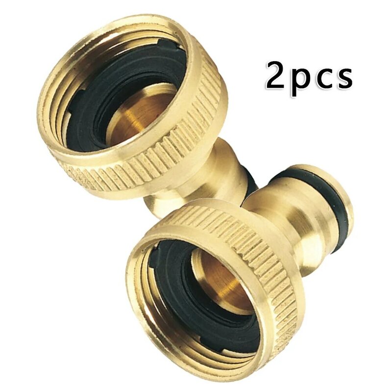 Fitting 3/4" To 1/2" INCH Brass Garden Faucet Hose Tap Water Adapter Connector Water Adapter Connector Faucet Connect