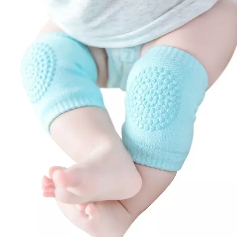 Protezione per ginocchiere per bambini per bambini morbida spugna addensata antiscivolo erogazione di sicurezza scaldamuscoli per bambini striscianti ben cuscinetti per bambini