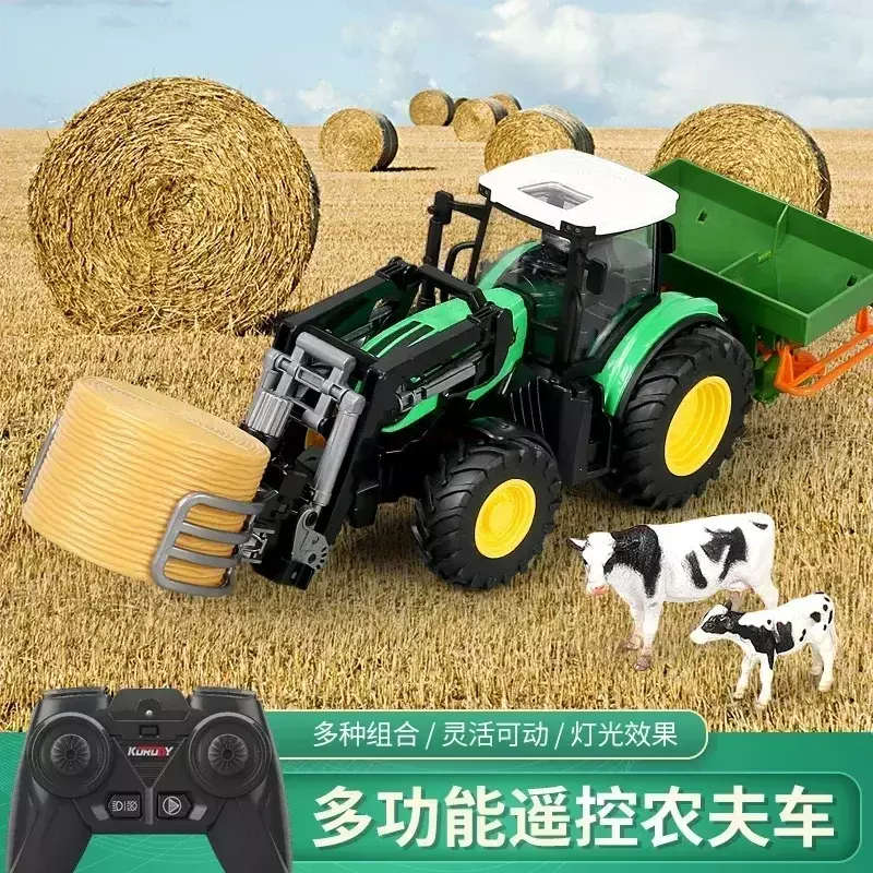 مركبة مزارع بجهاز تحكم عن بعد ، مجموعات متعددة ، نموذج محاكاة تحكم عن بعد ، لعبة هدايا للأطفال ، من من من من من من من نوع Farmer-3 ، جديدة