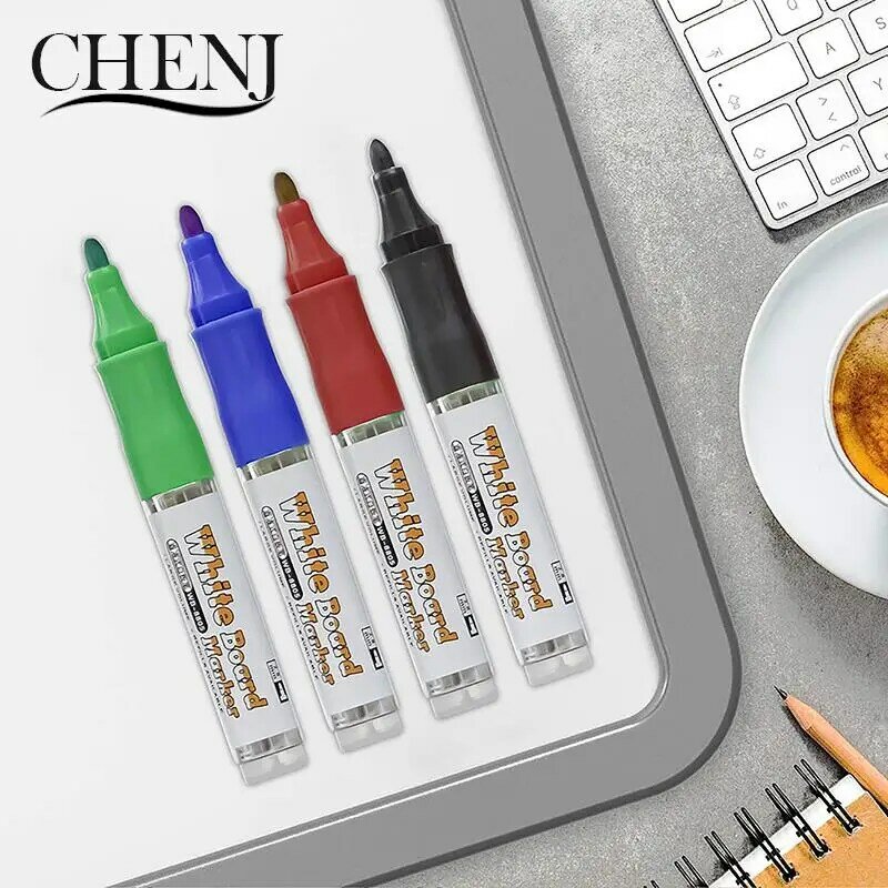 Apagável Líquido Tinta Whiteboard Pen, Desenho Suprimentos, Material Escolar, Acessórios de Escritório, Papelaria Estudante, 1Pc