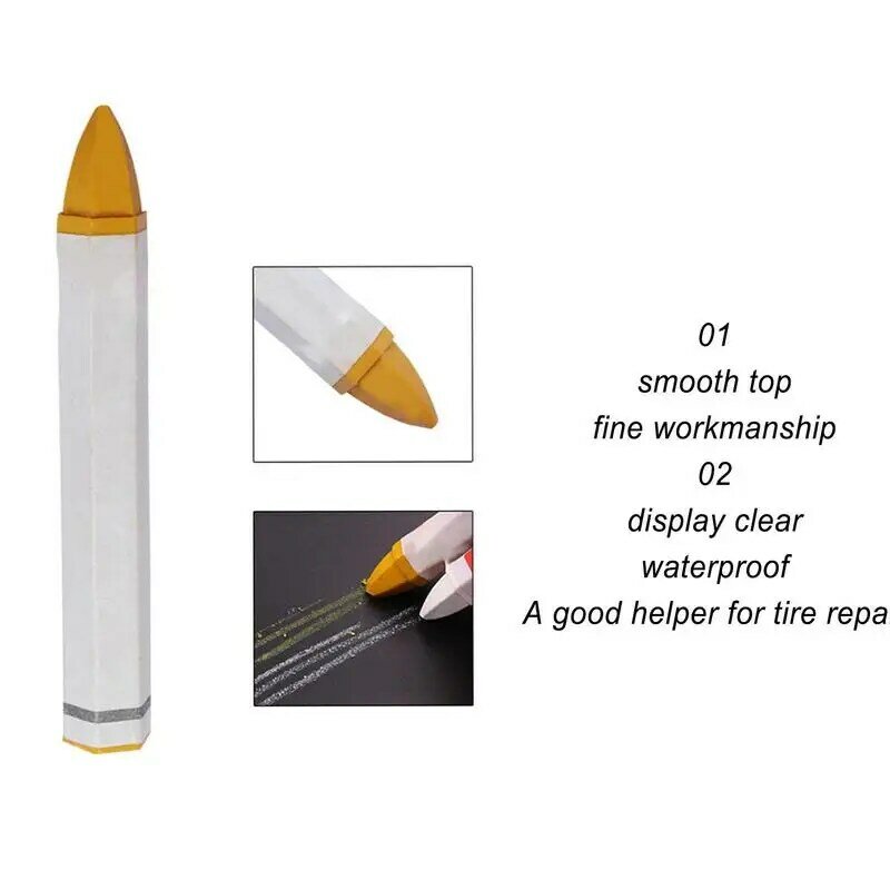 Pneu giz pintura vara lápis veículos marcadores de pintura veículos portáteis marcadores de pintura marcador de pneu desenho 