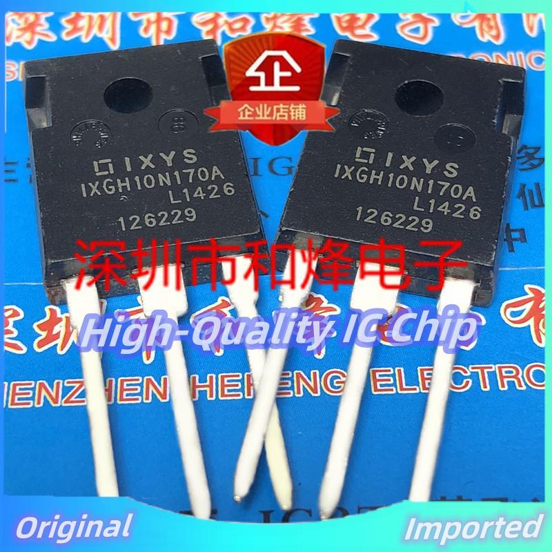 10PCS-30PCS  IXGH10N170A  TO-247 1700V 10A   Imported Original  Best Quality