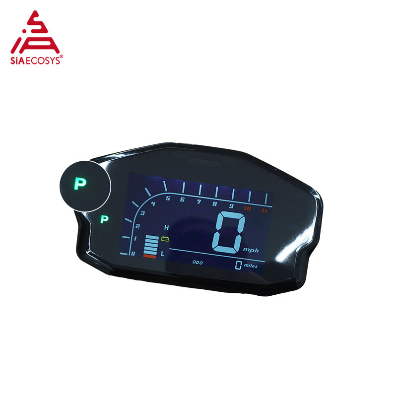 Siaecosys neue dkd LCD-M tachometer mit lin/can-bus optionale kommunikation für elektrische roller und motorrad