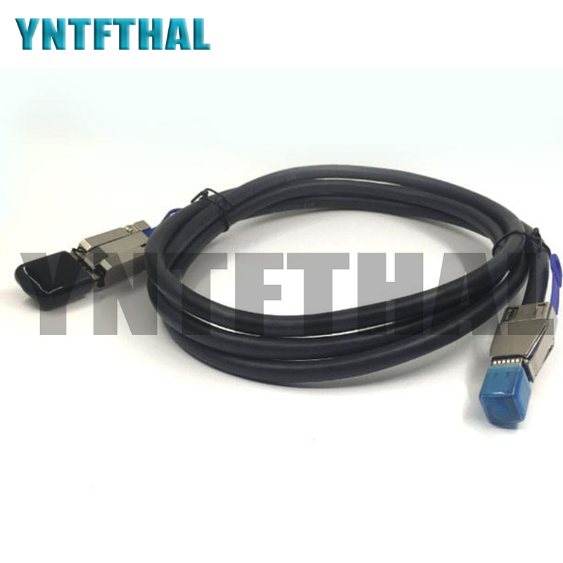 Kabel SAS Sas Mini Internal 1M/100CM SFF-8088 ke SFF-8644 mini-sas HD 12/GBIT kabel eksternal