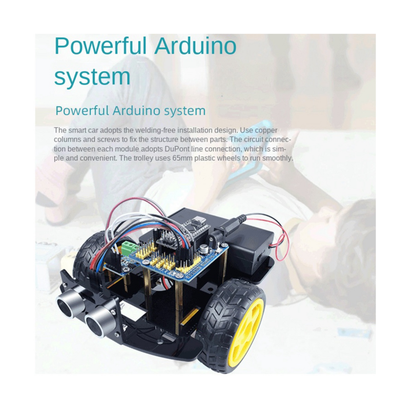 Kit de pigments électroniques pour robot intelligent de voiture, bricolage, apprentissage