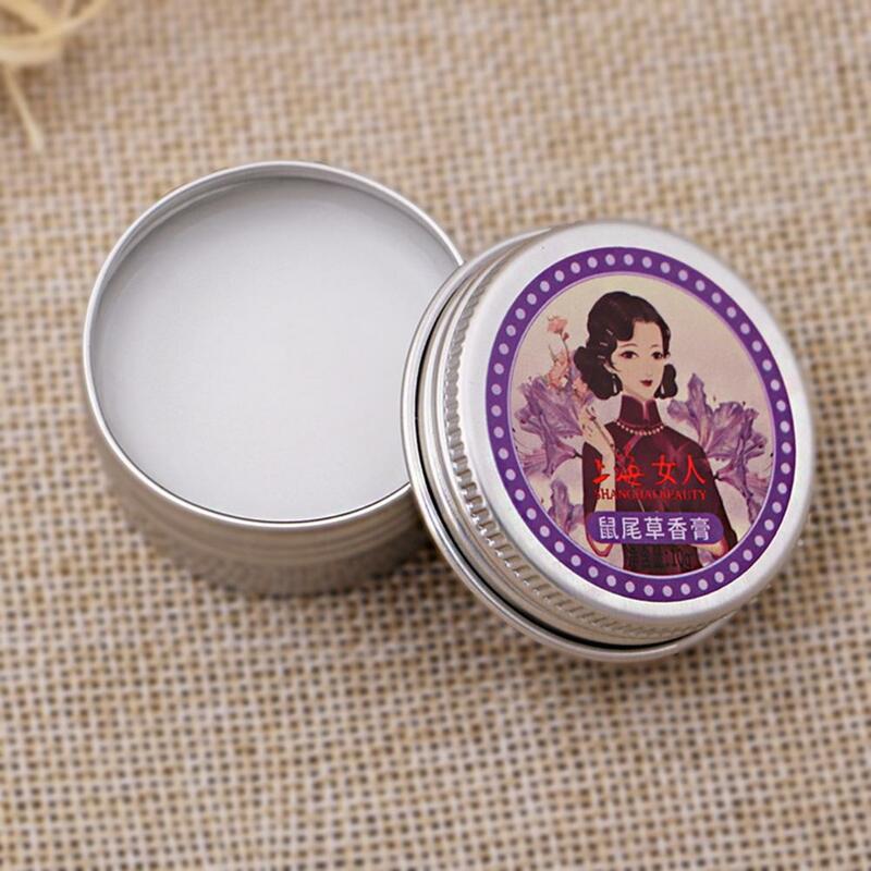 Portable Fragrance Case Long-lasting Jasmine Freesia Osmanthus Solid Perfume Balm Chinese Style Body Supplies for Body for Women
