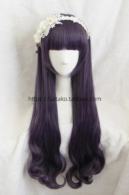 AOI Magic Card Girl Sakura Avenue Temple Zhishi Black Grey Purple Xiduochuan Sea Dream Rabbit Girl cosplay wig