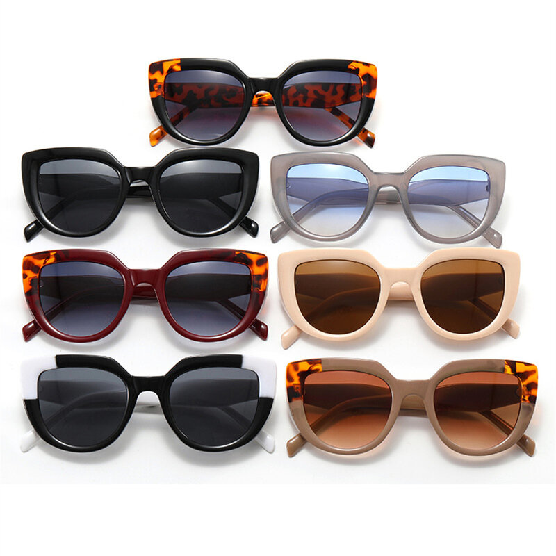 نظارات شمسية كلاسيكية لعين القطة للنساء ، نظارات شمسية بمرآة عتيقة ، نظارات نسائية ، ظلال قيادة عصرية ، مصمم علامة تجارية