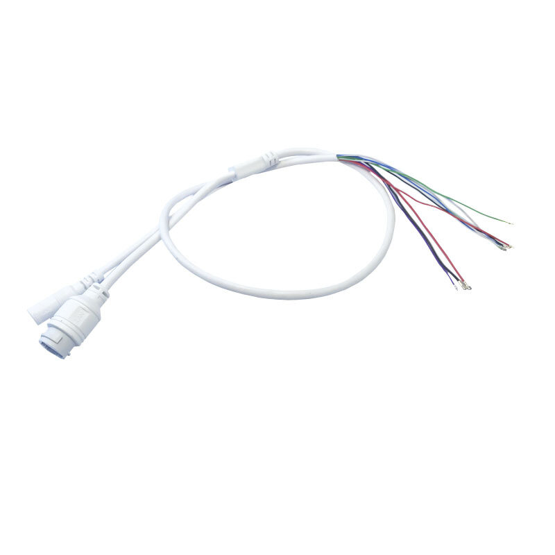 Wysokiej jakości 9 Pin kamera sieciowa moduł sieci kabel wielożyłowy sieci monitorowania kabel portu RJ45 + DC IP wodoodporny kabel