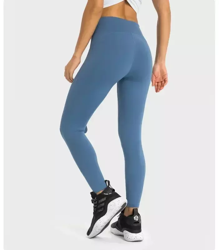 Celana legging wanita, celana Legging untuk Yoga dan Gym pinggang tinggi, celana olahraga Fitness luar ruangan, celana panjang olahraga, celana Jogging, Tenis