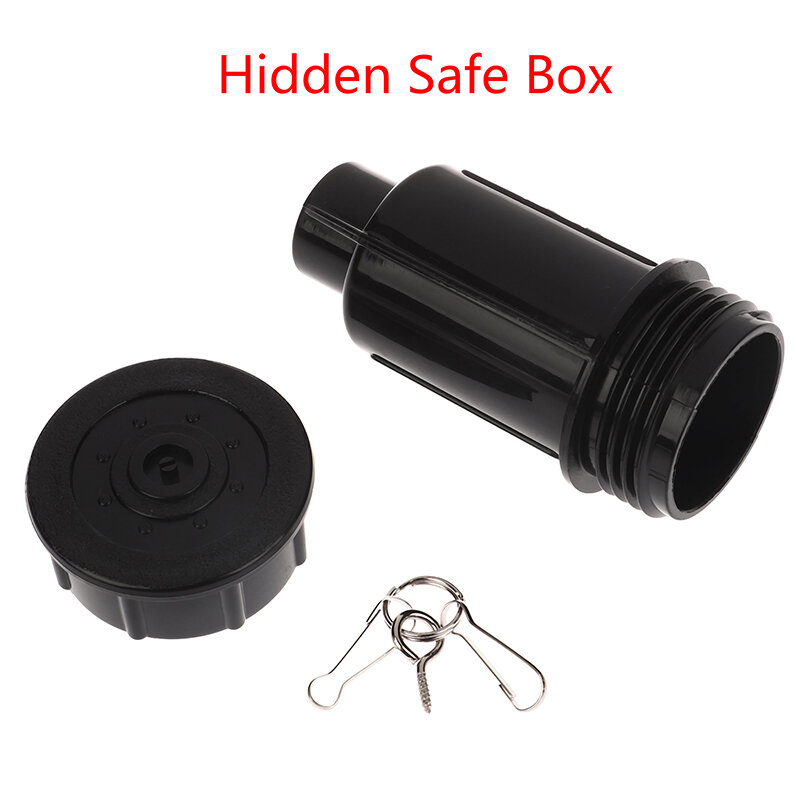 Nascondi una chiave Cash Hidden Box Sprinkler Head Money Safe Outdoor Garden Yard Hiding Vault Case impermeabile resistente alla corrosione e agli urti