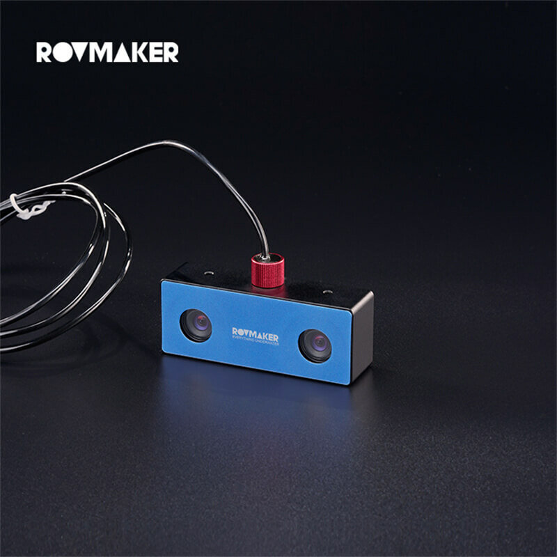 Rovmaker 수중 쌍안경 카메라, 1.3 만 HD 픽셀 USB 드라이브 300 미터, 왜곡 없는 저조도 방수